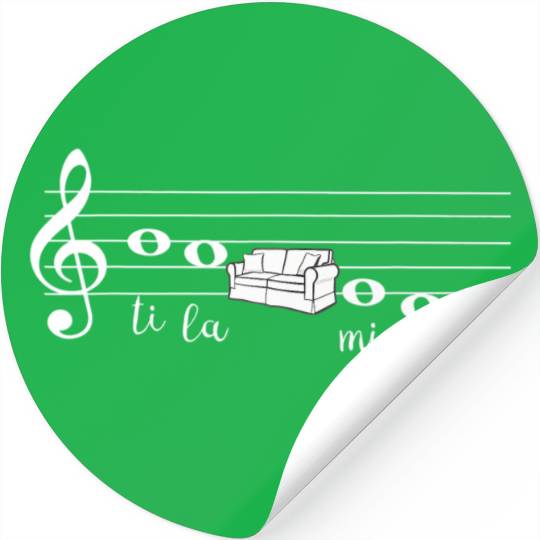 Funny Music Orchestra Choir Stickers