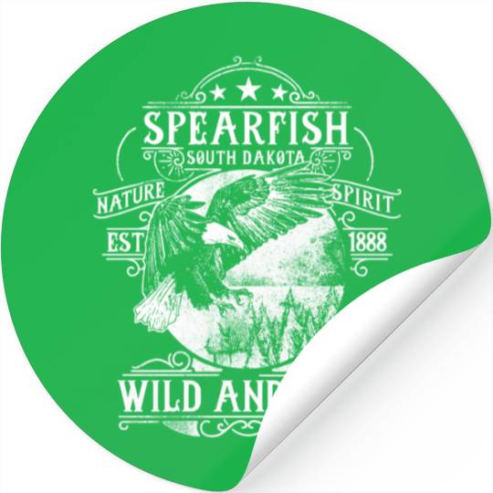 arfish South Dakota Stickers