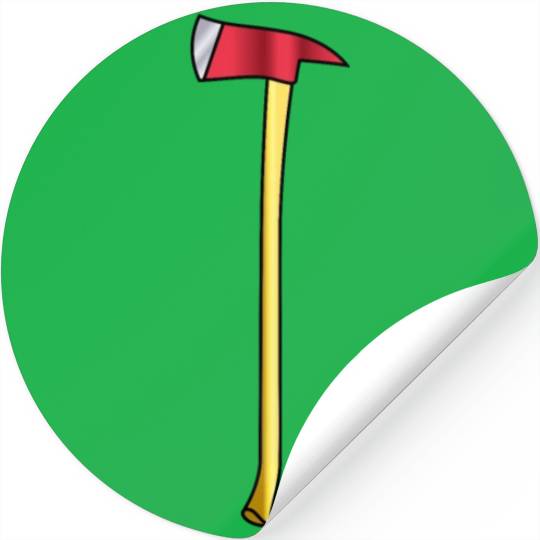 firefighter axe Stickers