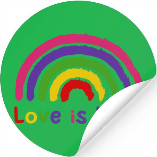 Love is Love Stickers