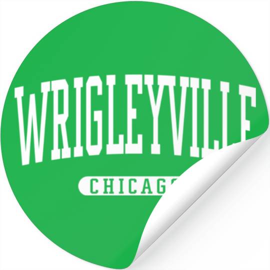 Wrigleyville Chicago Stickers
