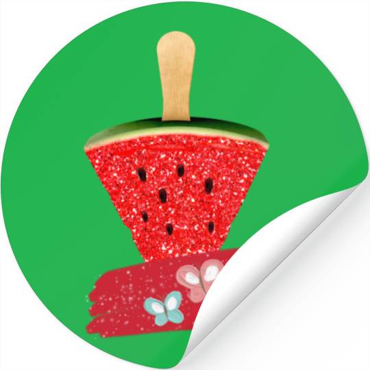 summer watermelon Stickers
