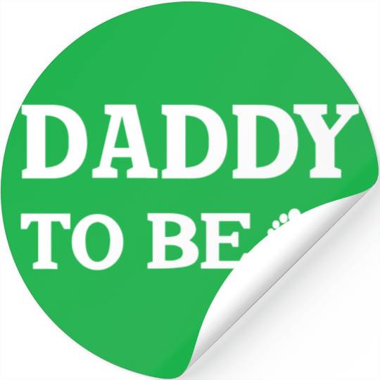 DADDY TO BE Love Ba Stickers