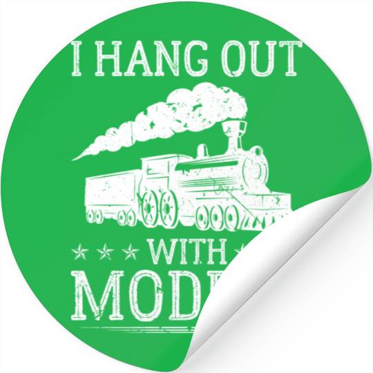 Railroad Lover Model Train Stickers