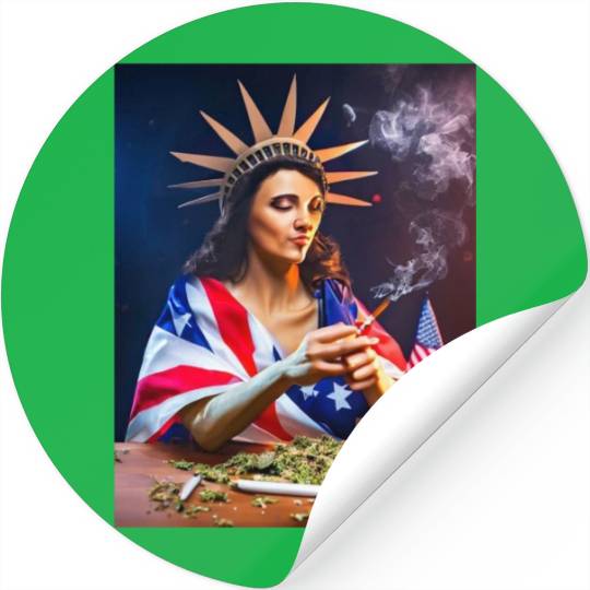 Mary Jane Liberty Stickers