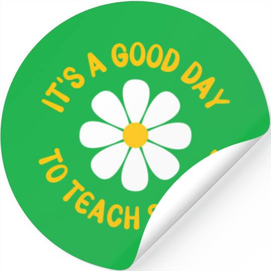 It'S A Day To Teach Science Teacher Appreciation Stickers