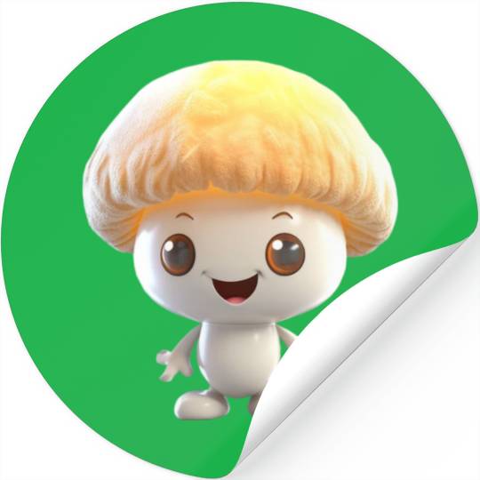 Sweet Mushroom Julian Stickers