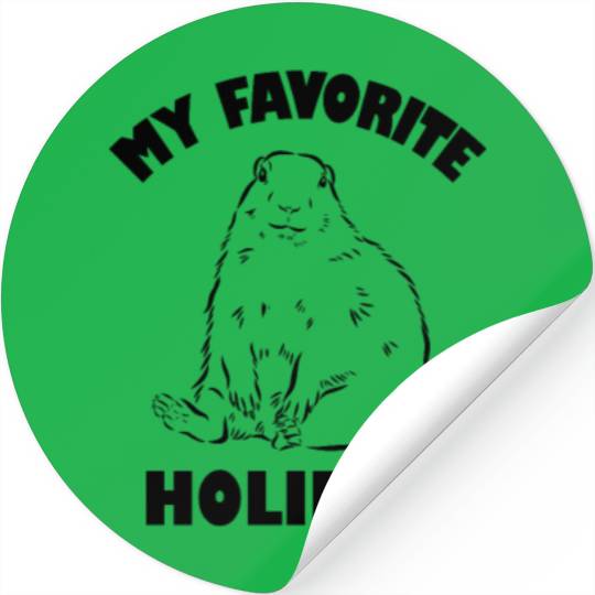 Groundhog Stickers