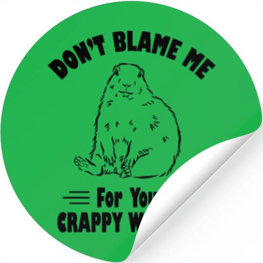 Groundhog Stickers