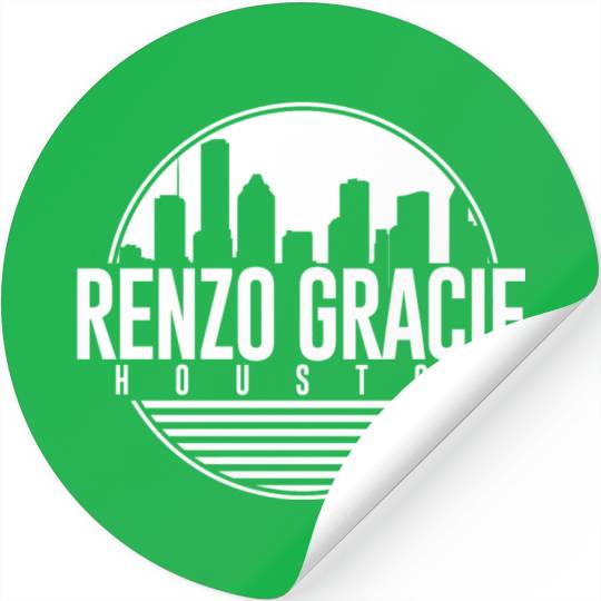 Renzo Gracie Jiu Jitsu Houston Stickers