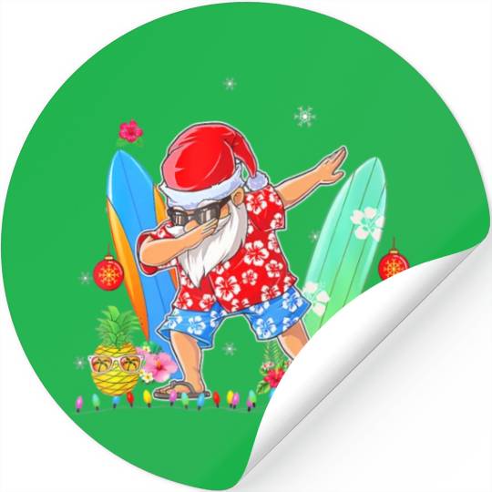 CHRISTMAS IN JULY Summer Xmas Decoration Stickers