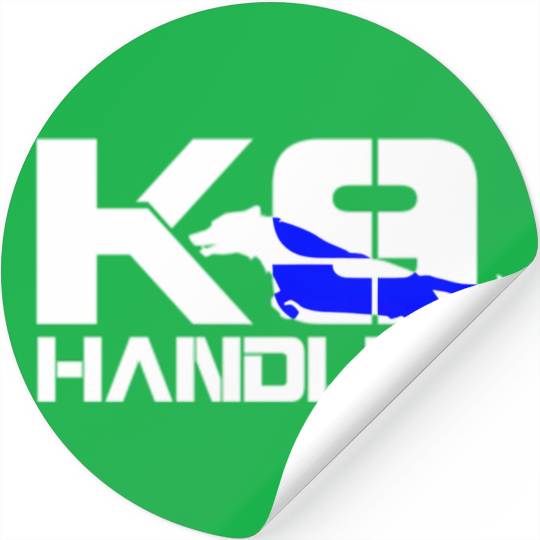 K-9 Handler Police Sheriff Cops Law Enforcement Stickers