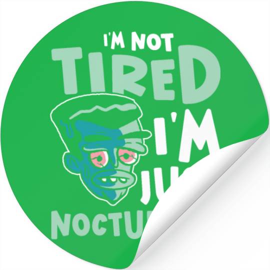 Night Shift Worker Graveyard Duty Stickers