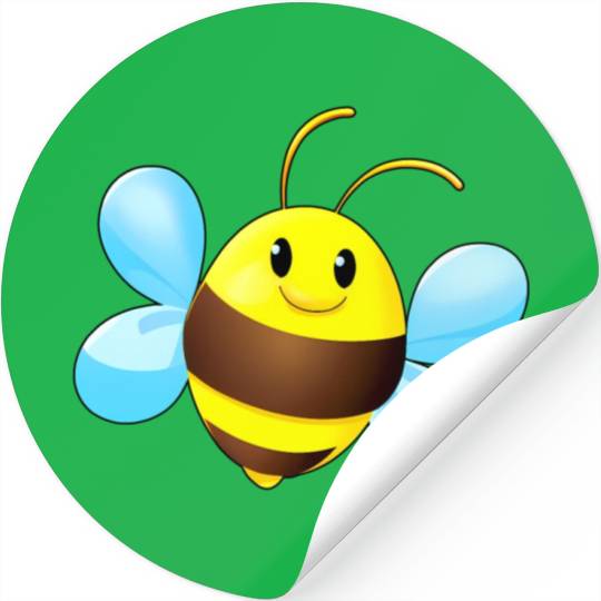 cute Bee Stickers