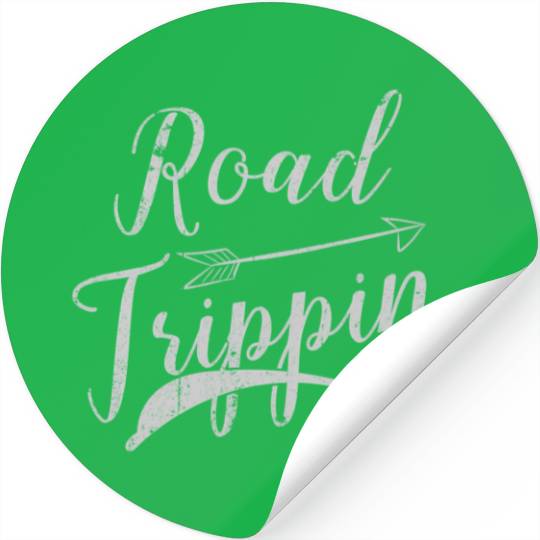 Road Trippin - Traveling Road Trip Stickers