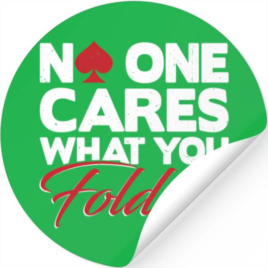 Poker Texas Hold'Em Gambling Stickers