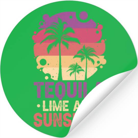 Tequila Lime And Stickers