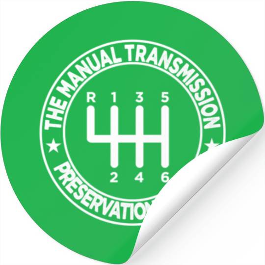 The Manual Transmission Preservation Society Stickers