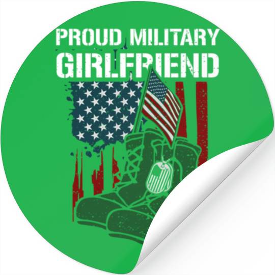 Friend Proud Military Friend Memorial Day Stickers