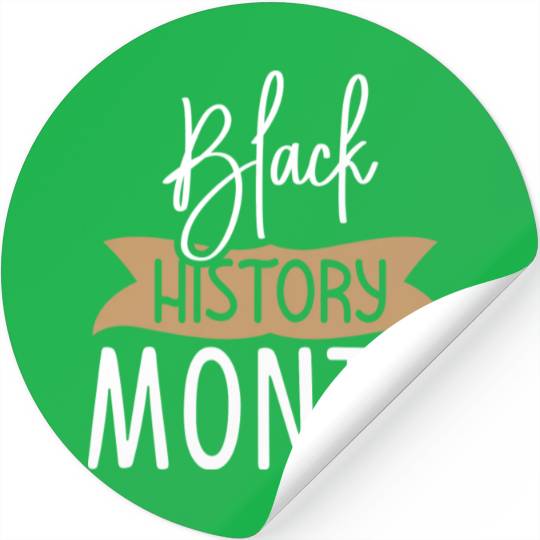 Black History Month Stickers