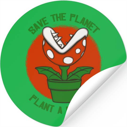 Save The Planet Stickers
