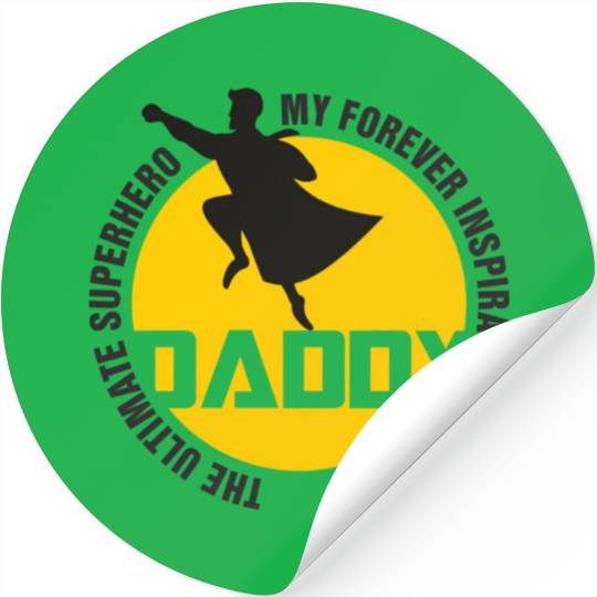 DADDY - The Ultimate Super Hero Stickers