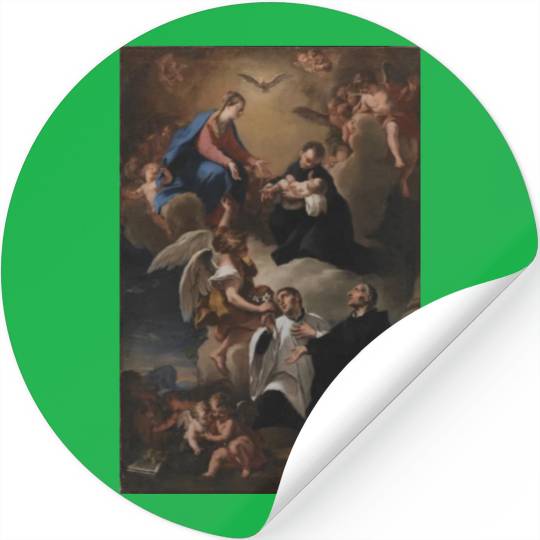 The Holy Spirit, angels and the Virgin Mary Stickers