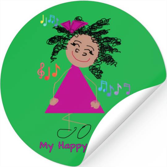 Happy Dance For Juneteenth Stickers
