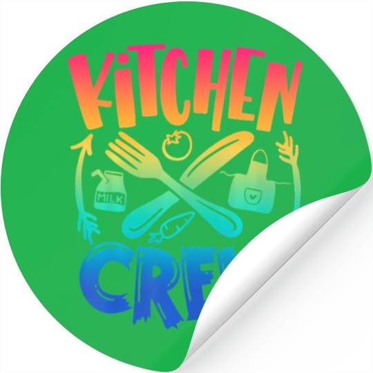 Kitchen Crew Back To School Team Field Day 2022 Stickers