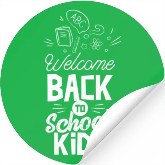 Welcome Back To School Grade Pupil Stickers