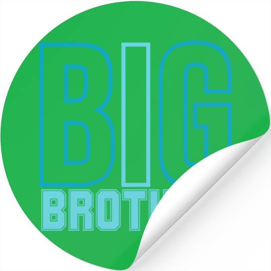 BIG BROTHER,Brother Baby Gift,Cute Big Brother Stickers