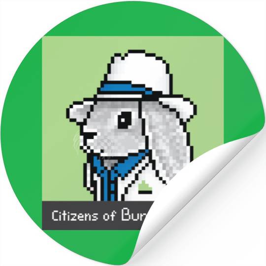 Citizens of Bunny Nation NFT #26 Artwork Stickers