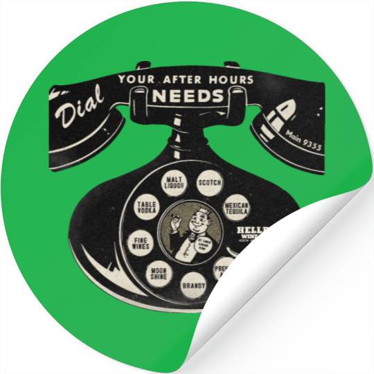 Vintage St. Louis Liquor Store Stickers