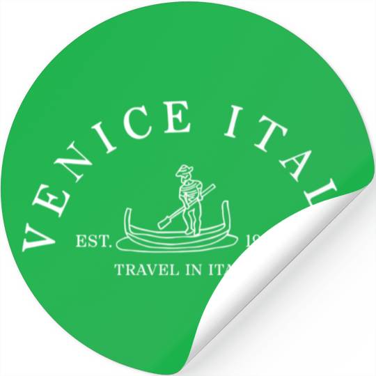 Vee Italy Embroidered Stickers