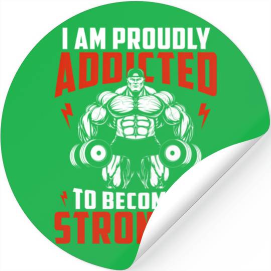 Fitness Motivational Gym Workout Bodybuilding Stickers