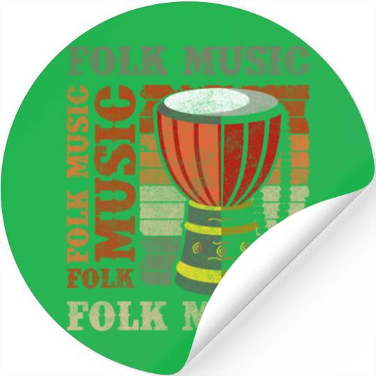Music Brass Band Orchestra Folk Musicians Stickers