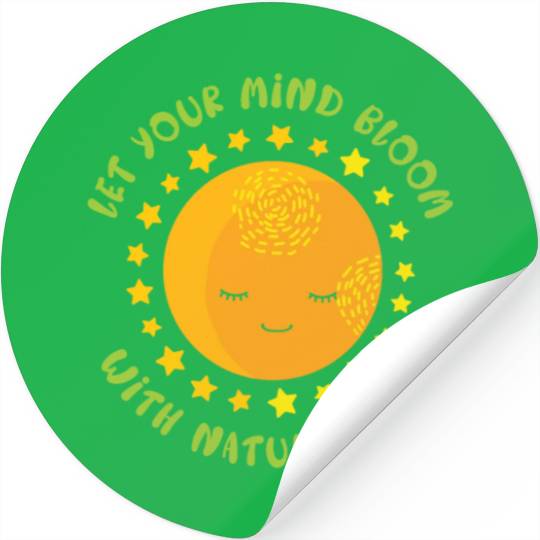Mental Health Nature Environment Health Awareness Stickers