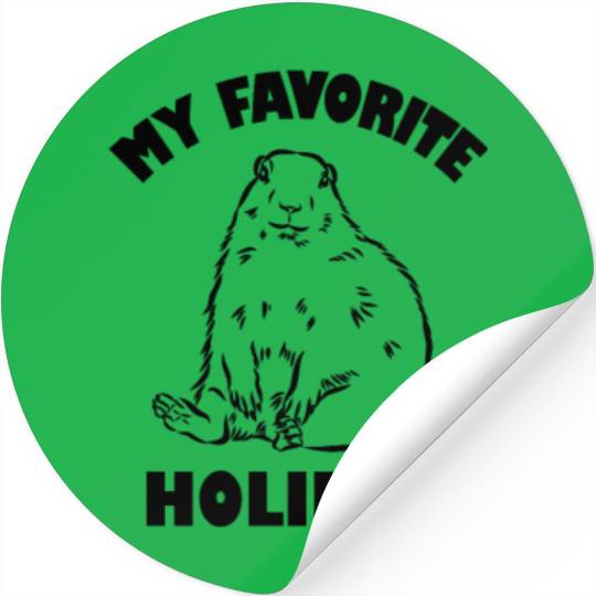 Groundhog Stickers