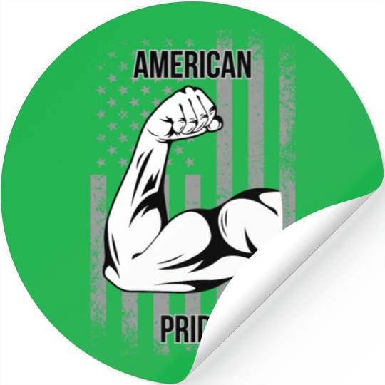 AMERICAN PRIDE,GYM,FITNESS Stickers
