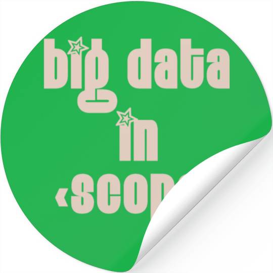 Big Data in Scope - Programmer It Stickers