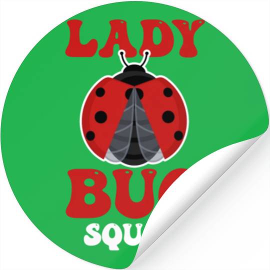Entomology Entomologists Insect Lover Ladybug Stickers