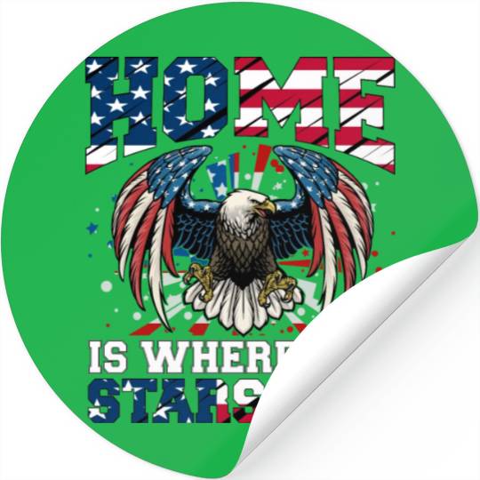Home is where the Stars are Stickers