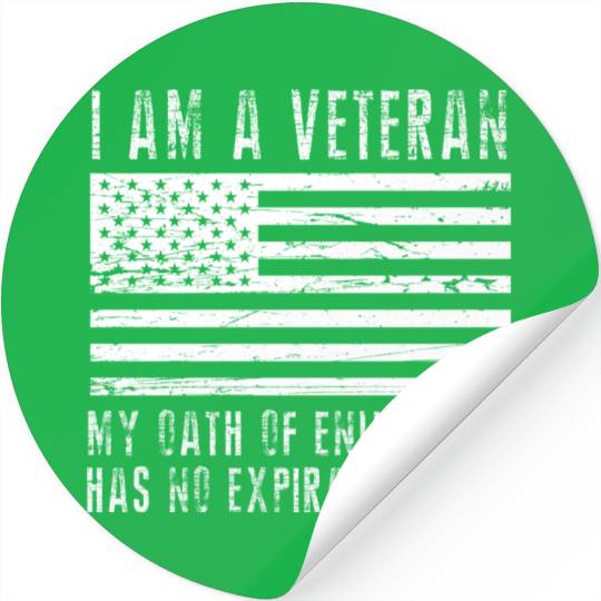 I Am A Veteran Us Military Veterans Day s For Dad Stickers