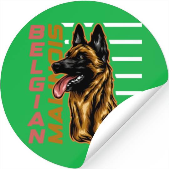 Belgian Malinois Stickers