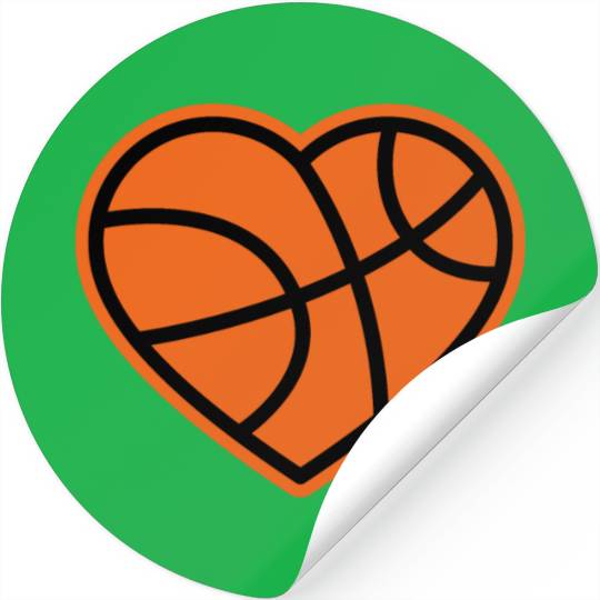 I love Basketball Players Stickers