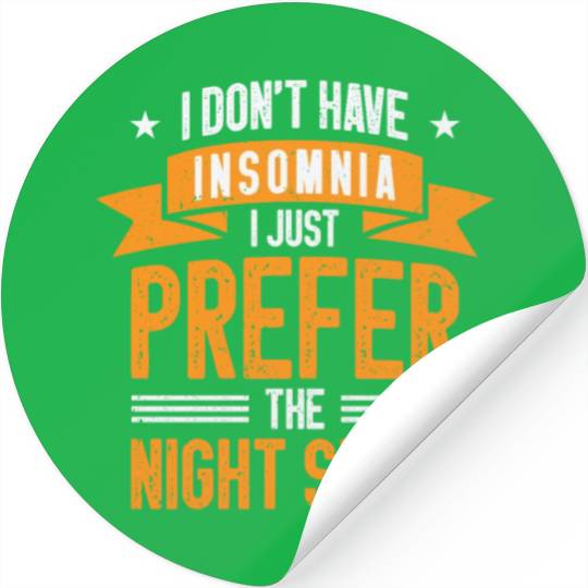Night Shift Worker Graveyard Duty Stickers