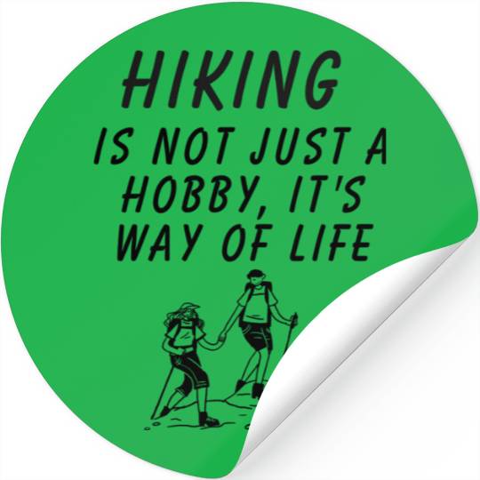 hiking Stickers