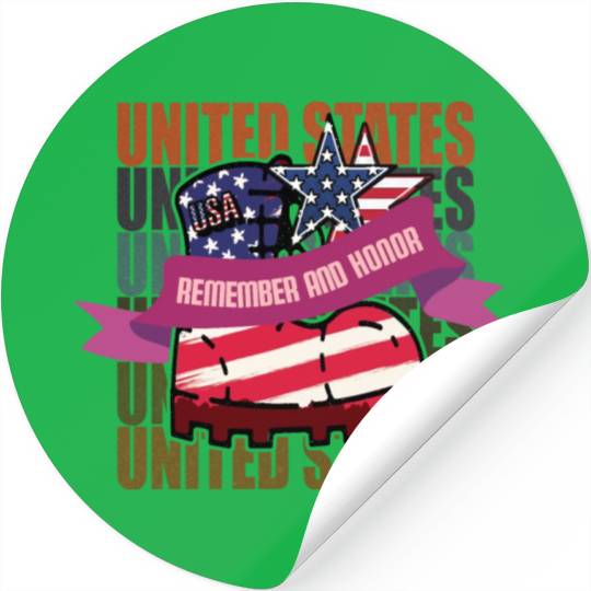 God bless America the land of the free Stickers