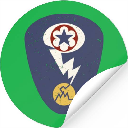 Manhattan Project Insignia Los Alamos, Nuclear WW2 Stickers