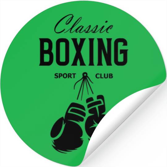 boxing gym Stickers